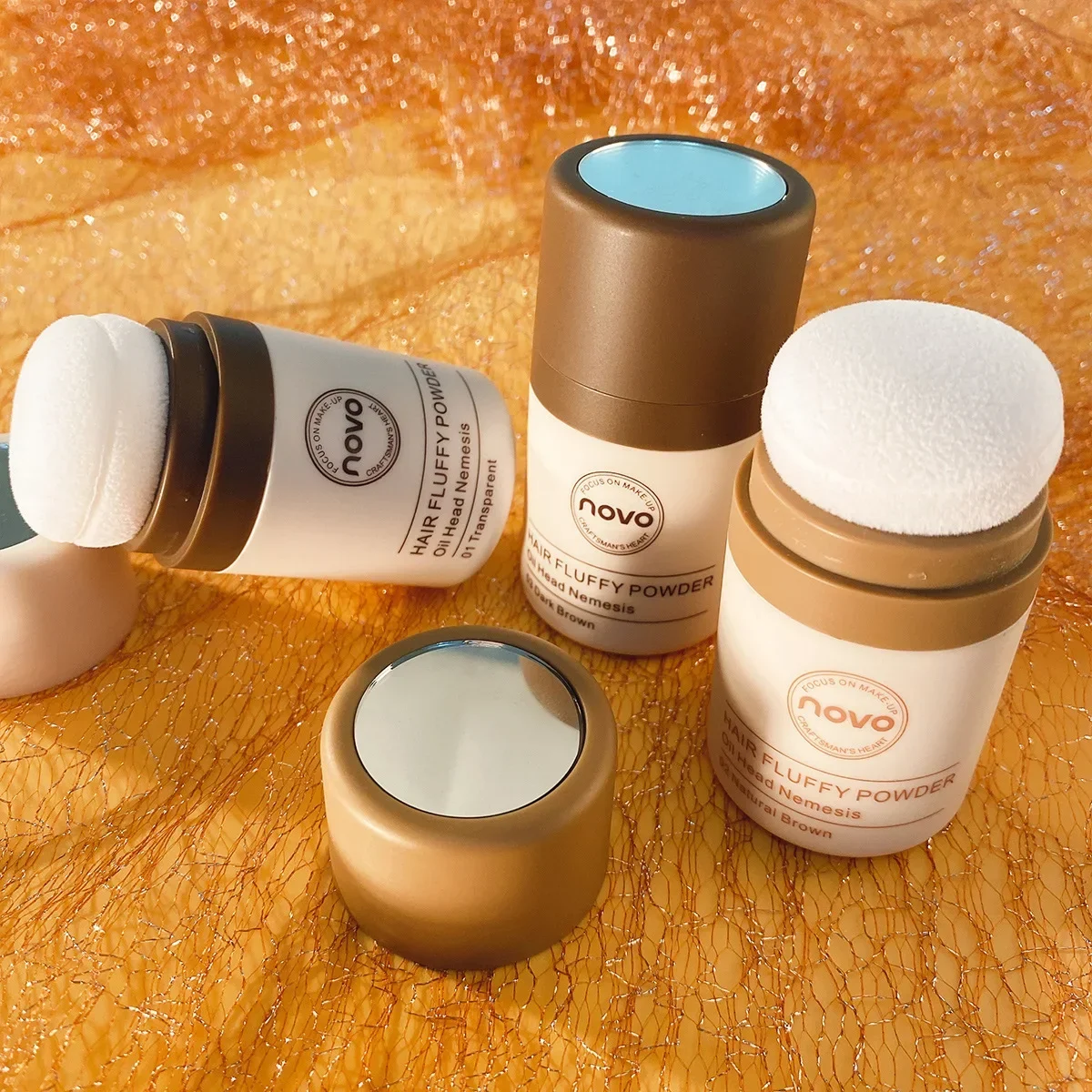 Hair Care Products - Novo Hair Pluffy Powder - Yağ