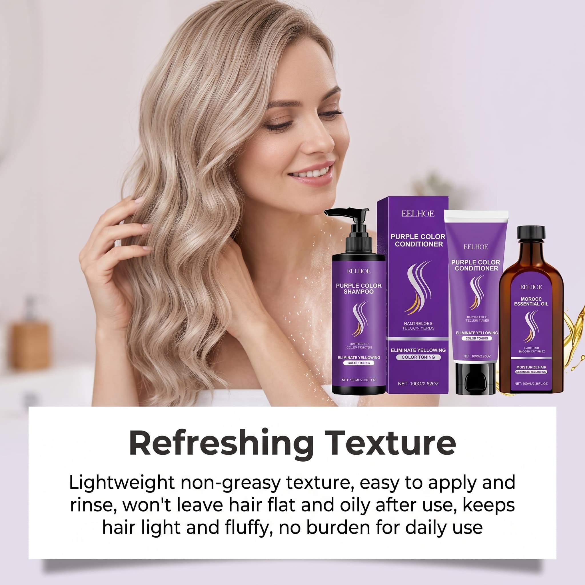 Mor Şampuan Seti, Saç Kremi, S - Hair Care Products incelemesi ve fiyatı