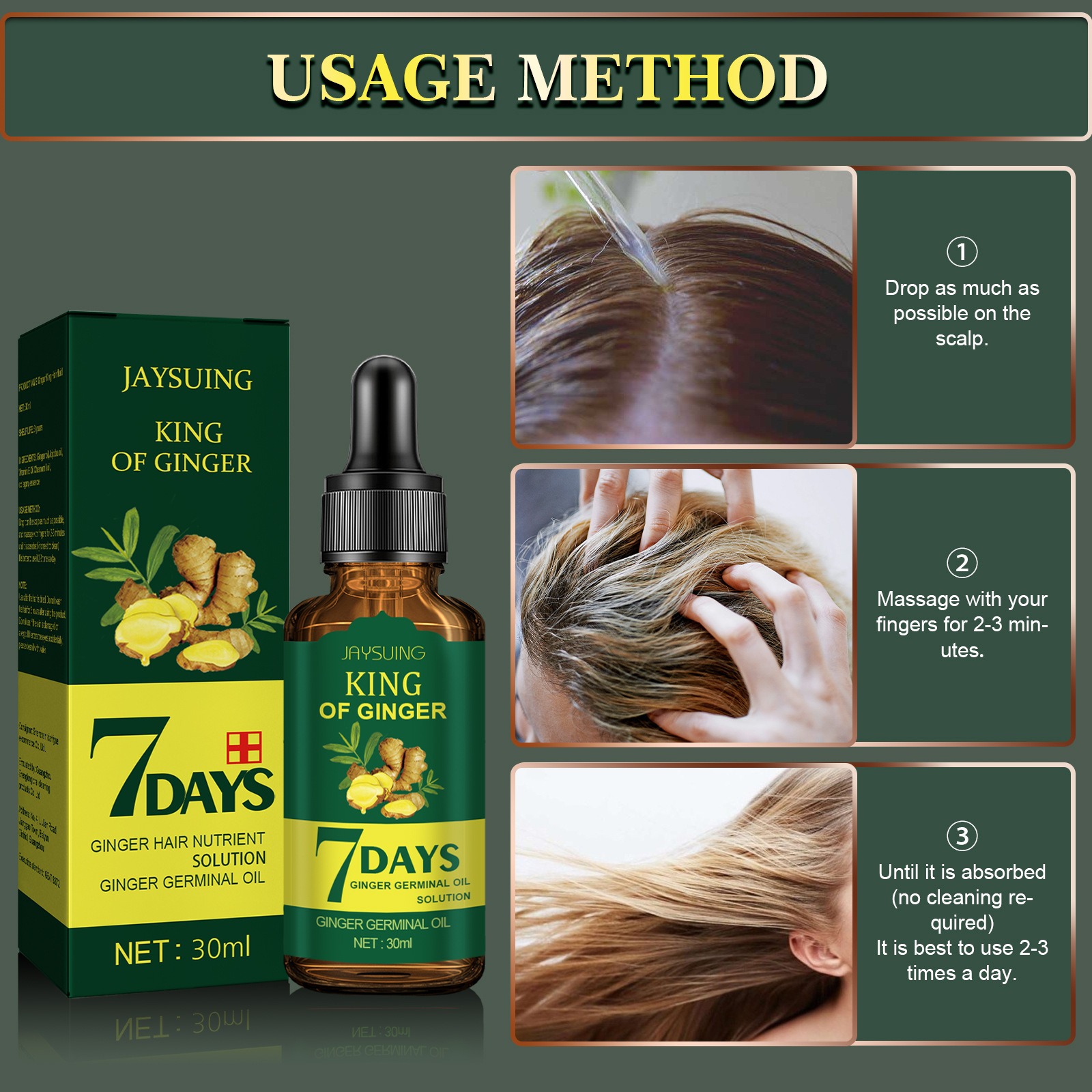 Zencefil Saç Özü Anti Saç Dökü - Hair Care Korean Products incelemesi ve fiyatı