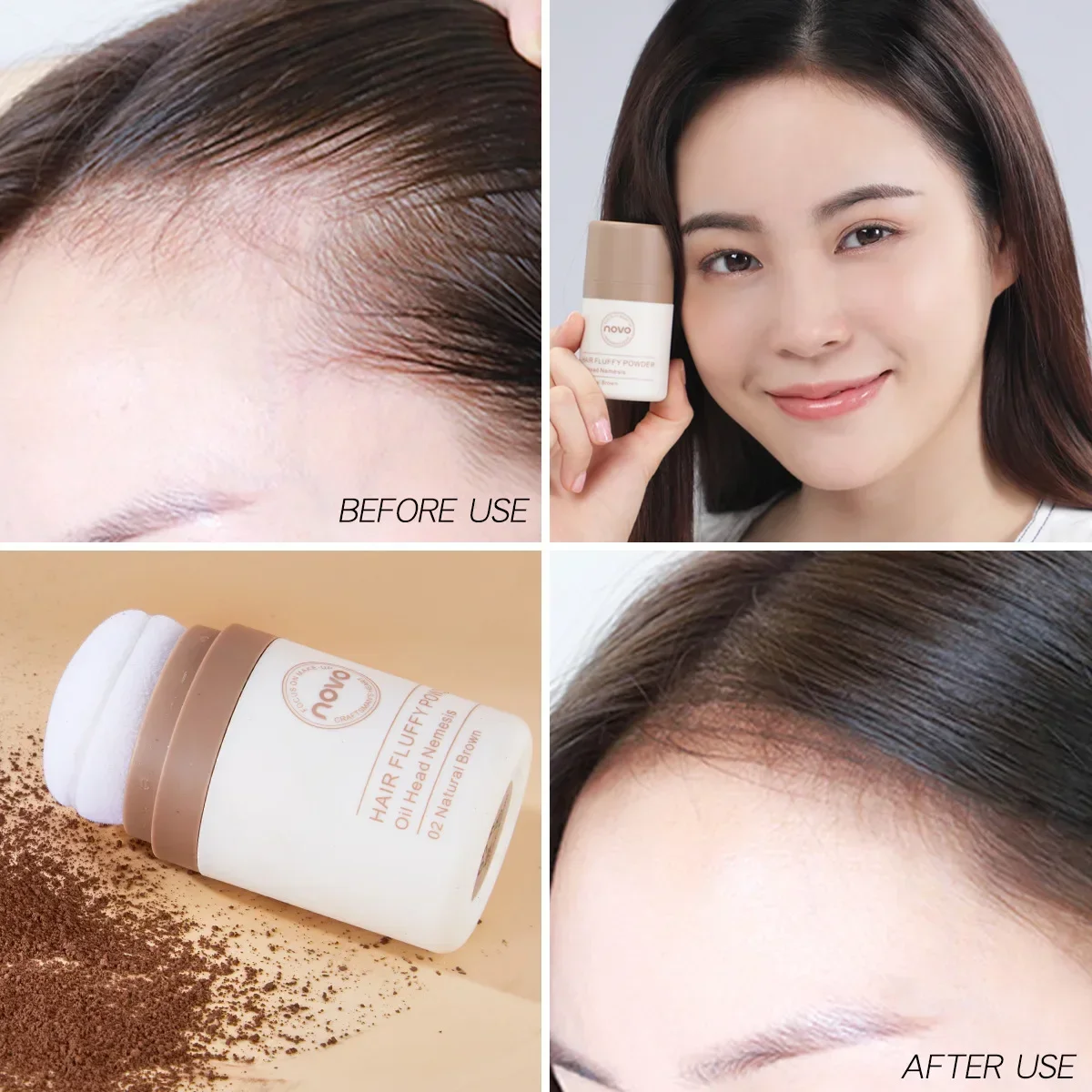 Novo Hair Pluffy Powder - Yağ  - Hair Care Products incelemesi ve fiyatı